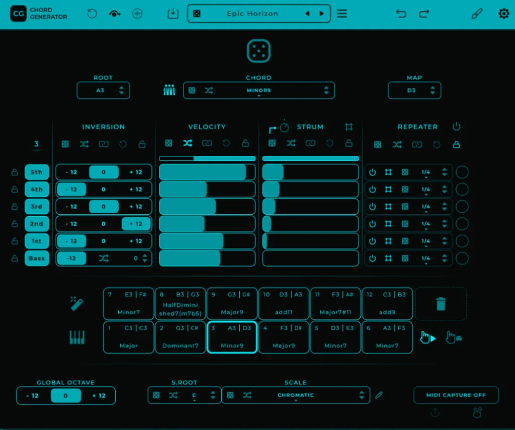 [和弦生成器MIDI工具]Mario Nieto Chord Generator v1.1.1 [WiN, MacOSX]（7.2MB+14.7MB+55.8MB）-KK音频资源网