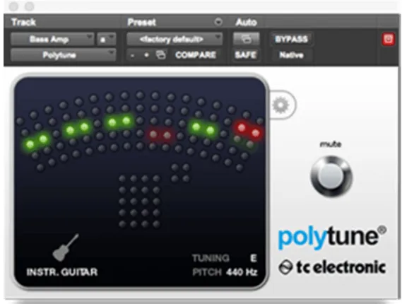 [调音器工具]TC Electronic Polytune v1.1.0 [WiN]（2MB）-KK音频资源网