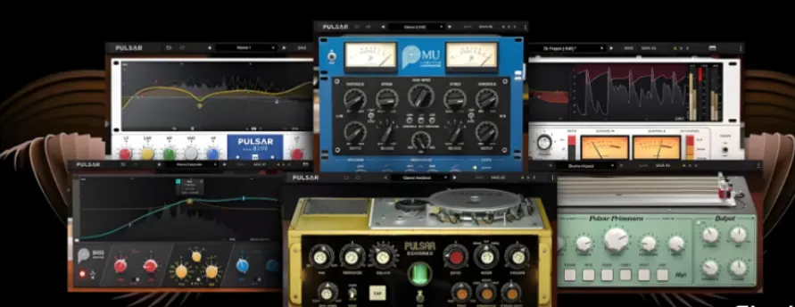 [11个高品质模拟仿真插件合集] Pulsar Audio Bundle v2025.08-R2R [WiN]（599MB）-KK音频资源网