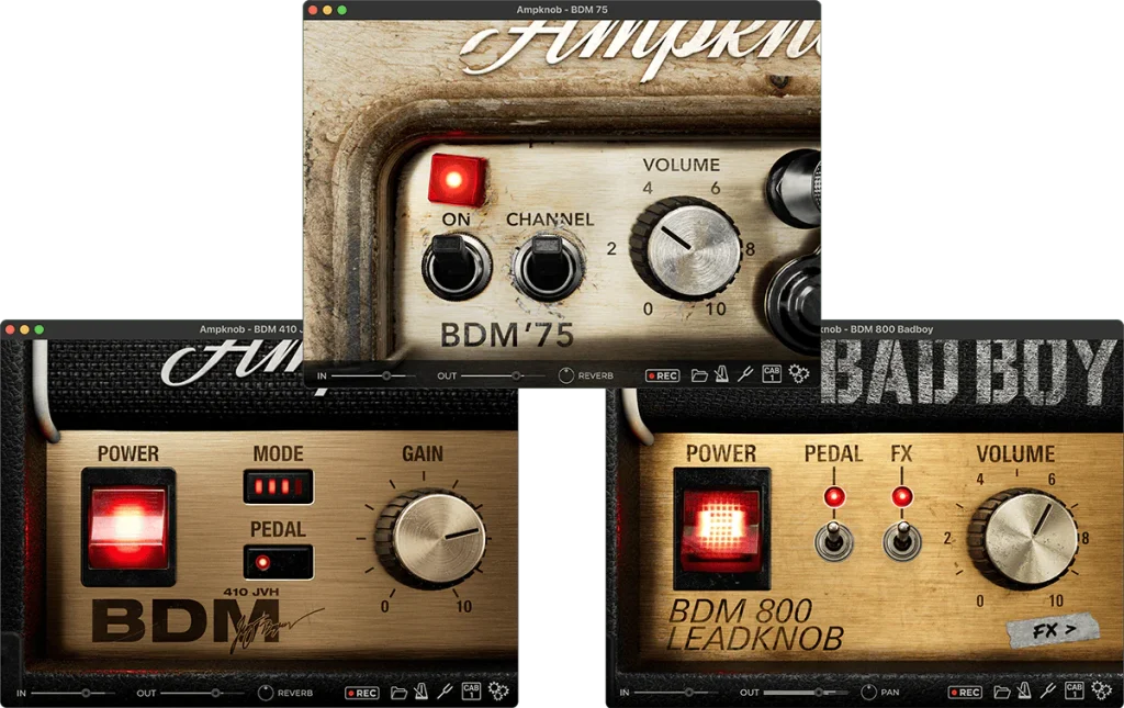 [三个传奇放大器捆绑包] Bogren Digital AmpKnob BDM Bundle 2025.5 Internal-TeamCubeadooby [WiN]（118MB）-KK音频资源网