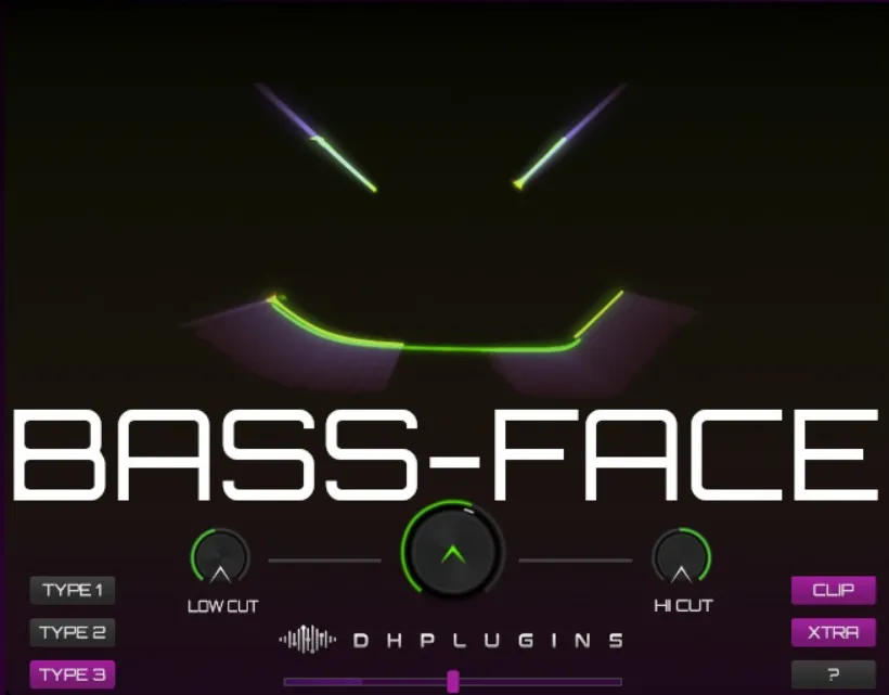 [一键式多效果失真插件] DHPlugins BASS FACE v1.0.2 Incl. Keygen-MOCHA [WiN]（26.9MB）-KK音频资源网