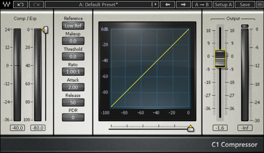 Waves-C1.bundle【单插件版64BT】支持格式AAX/VST3-KK音频资源网
