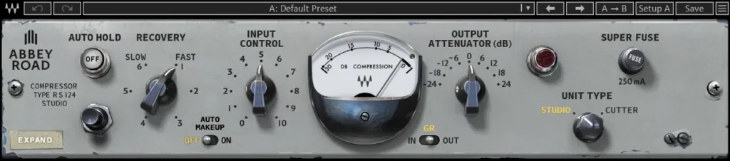 Waves-Abbey Road RS124.bundle【单插件版】-KK音频资源网