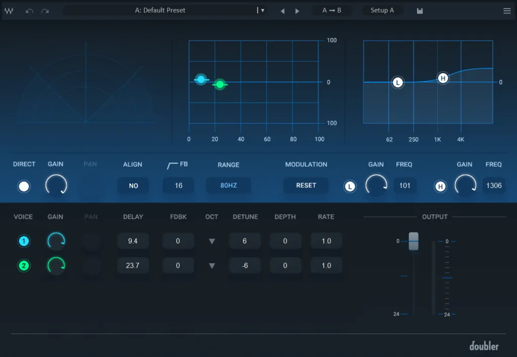 Waves-Doubler.bundle【单插件版64BT】支持格式AAX/VST3-KK音频资源网