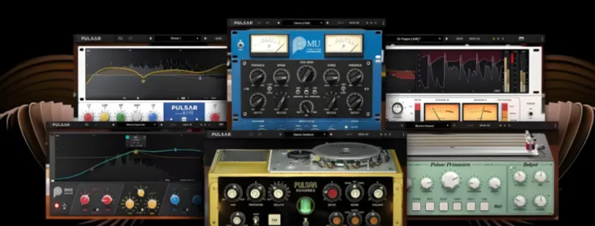 [11个高品质模拟仿真插件合集] Pulsar Audio Bundle v2025.08-R2R [WiN]（599MB）-KK音频资源网