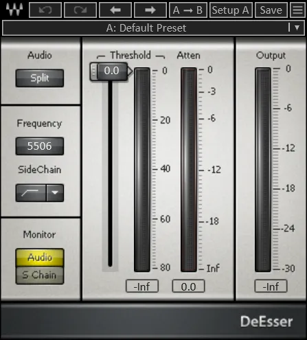 Waves-DeEsser.bundle【单插件版64BT】支持格式AAX/VST3-KK音频资源网