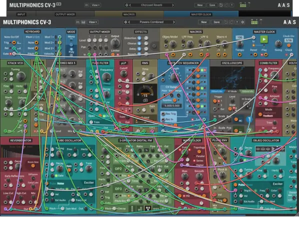 [创意模块化机架插件] Applied Acoustics Systems Multiphonics CV-3 v3.0.0-V.R [WiN]（15MB）-KK音频资源网