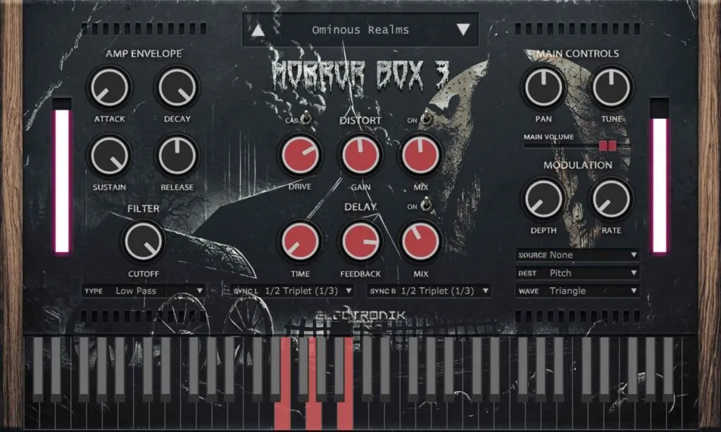 [恐怖音景氛围融合效果乐器插件] Electronik Sound Lab HORROR BOX v3.0.1 RETAiL [WiN, MacOSX]（2.39GB）-KK音频资源网
