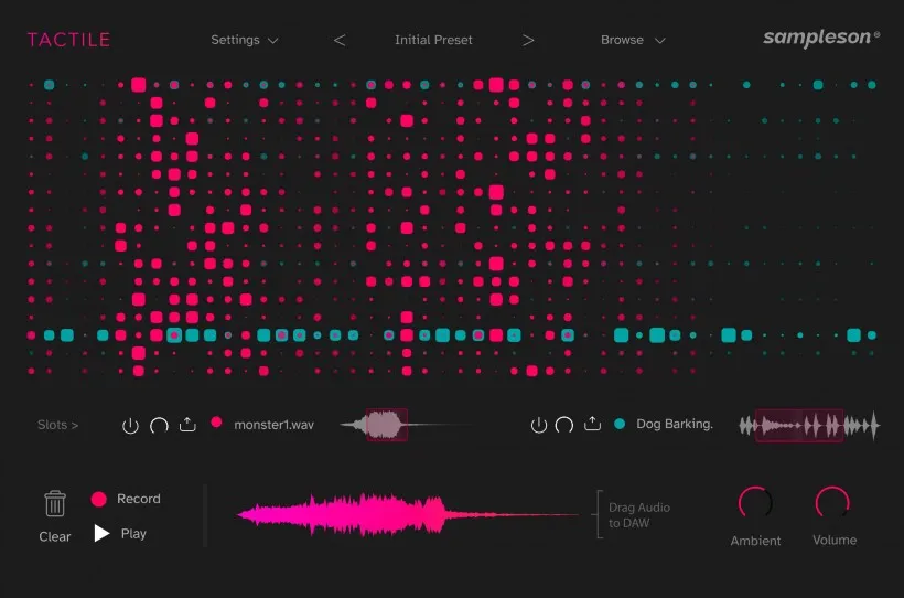 [触控式氛围声音设计插件] Sampleson Tactile v1.0.2 Incl. Keygen-MOCH [WiN]（36.1MB）-KK音频资源网