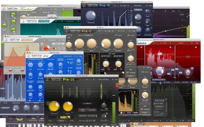[肥波插件一键安装免激活版] FabFilter Total Bundle 2026.3-V.R [WiN]（59MB）-KK音频资源网