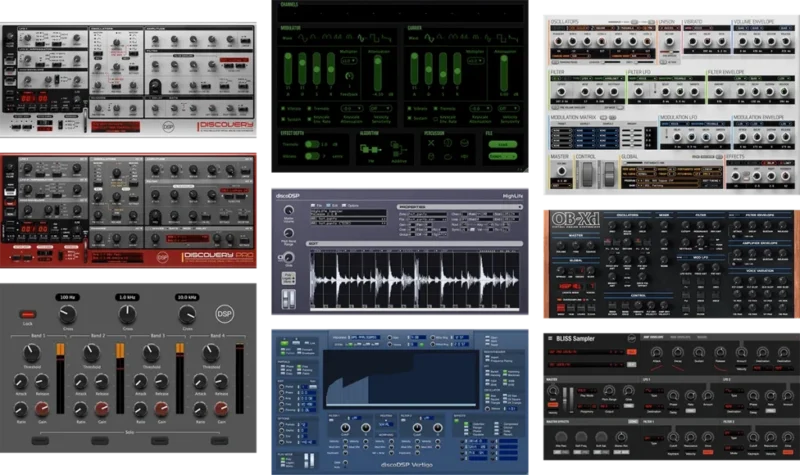 [仿真合成器插件套装合集] DiscoDSP Bundle 2026 Incl Keygen-R2R [WiN]（487MB+）-KK音频资源网