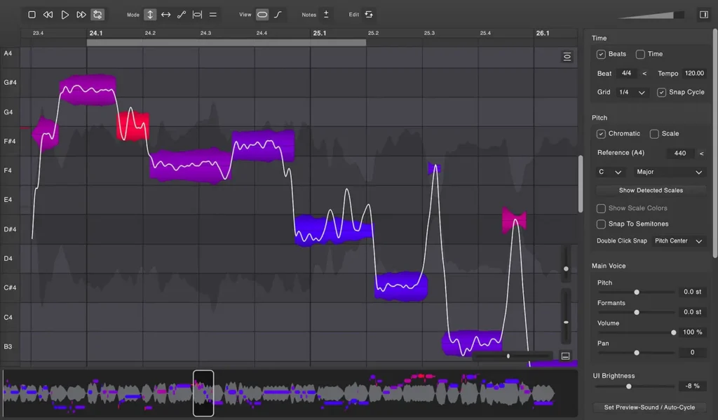 图片[1]-[比 Melodyne 好用的人声编辑和音高修正工具] DoublePi Technologies Vovious v1.0.12 Incl Patched and Keygen-R2R [WiN]（14MB+24MB）-KK音频资源网