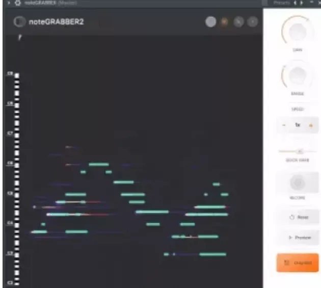 [采样节拍MIDI转换器] Navie D noteGRABBER v2.0.0-BTCR [WiN, MacOSX]（47MB）-KK音频资源网